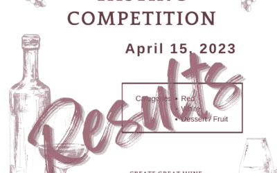 2023 Wine Tasting Competition Results